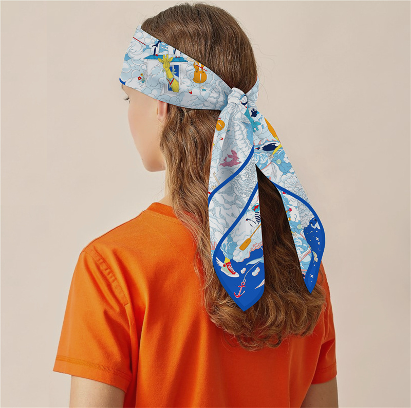 Pobing Twill Zijden Sjaal Vrou - Silk Scarf Square recensie en prijs
