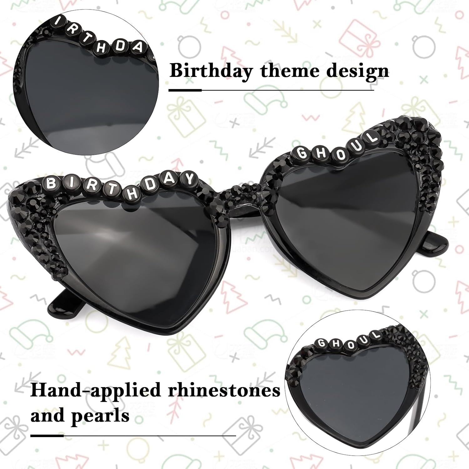 Goth verjaardagsband en zonneb - Women'S Emo Accessories recensie en prijs