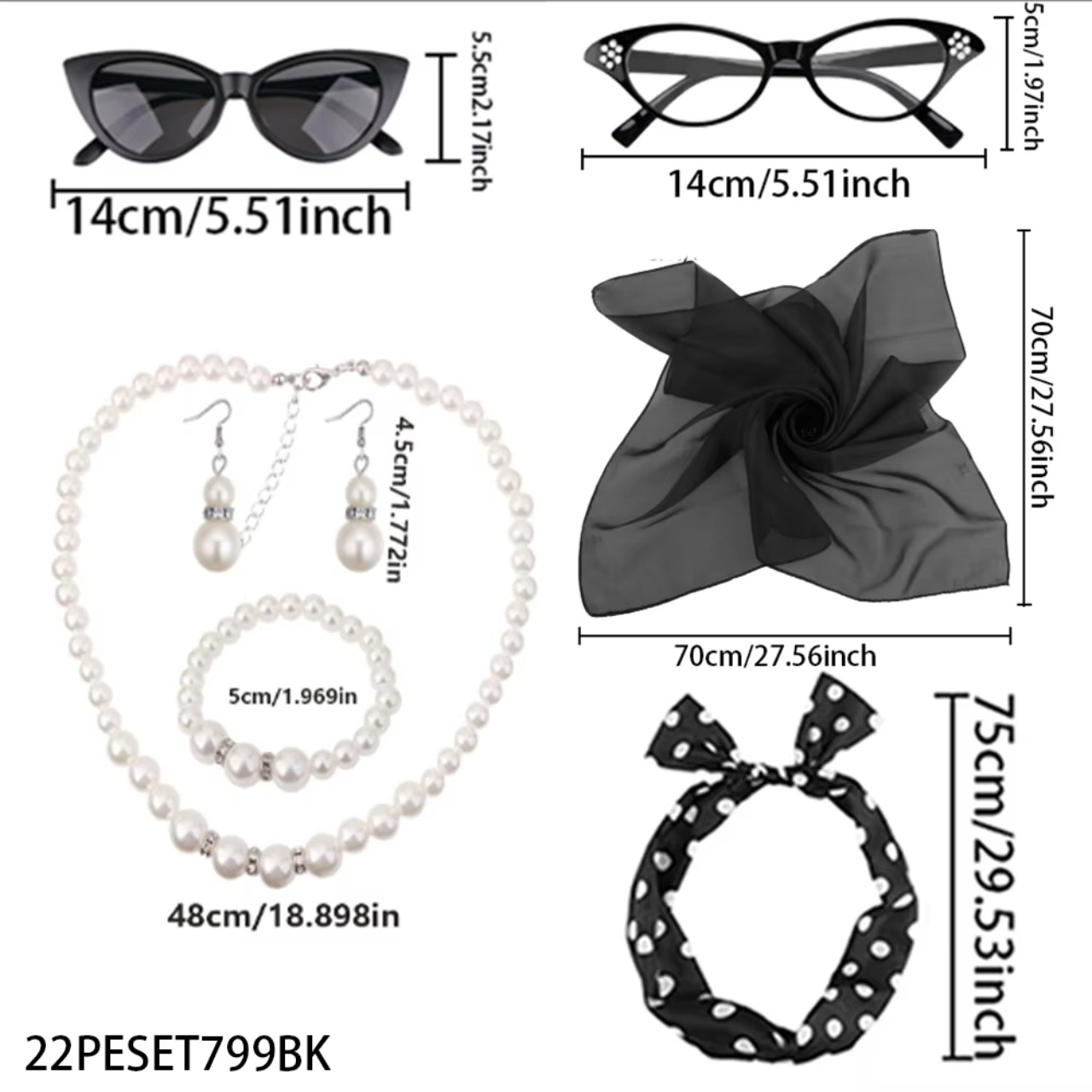 PESENAR 50's Dameskostuumacces - Women'S Accessories In The 1950S recensie en prijs