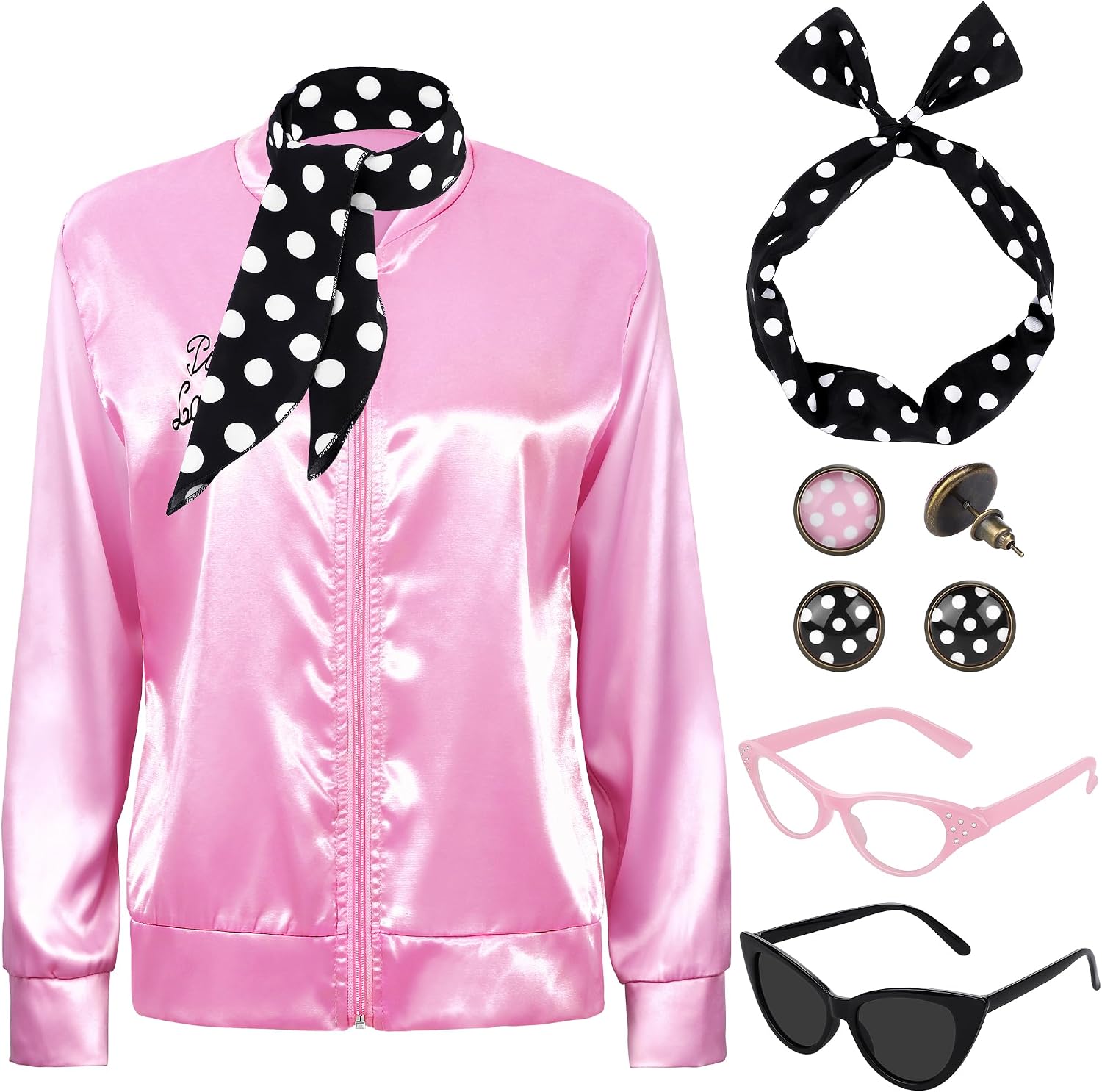 Roze satijnen jasje uit de jar - Women'S Accessories In The 1950S recensie en prijs